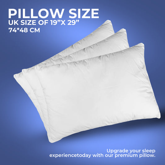 400 T/C Egyptian Cotton Cover Mulberry Silk Blended Pillows