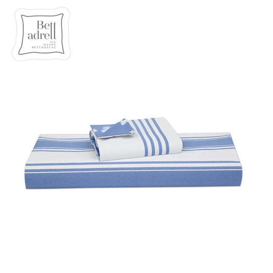 100% Percale Cotton Duvet Cover Set Stripe Design 1
