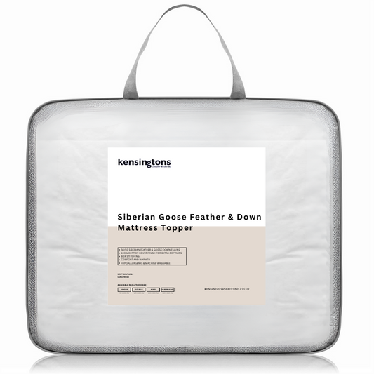 Siberian Goose Feather & Down Mattress Topper