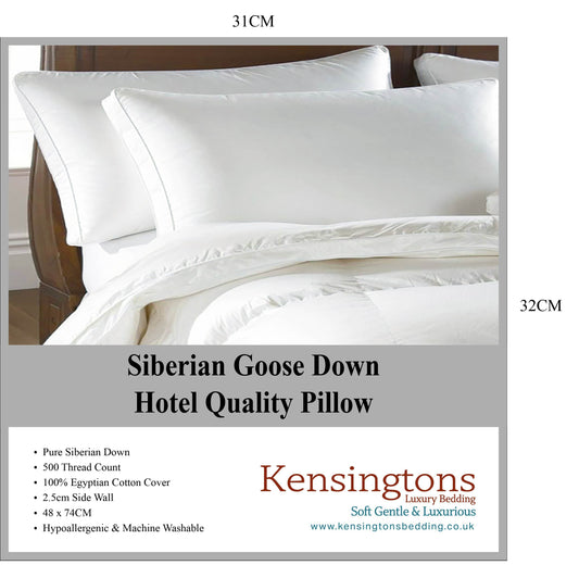 Siberian Goose Down Pillow