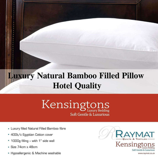 Bamboo Fiber Filled Pillows