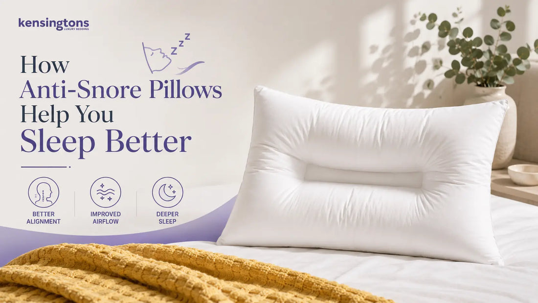 How Anti-Snore Pillows Help You Sleep Better: A Complete Guide