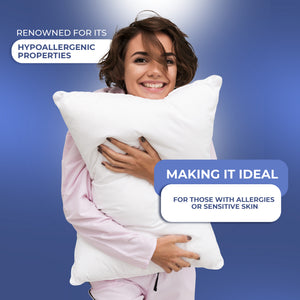 400 T/C Egyptian Cotton Cover Mulberry Silk Blended Pillows