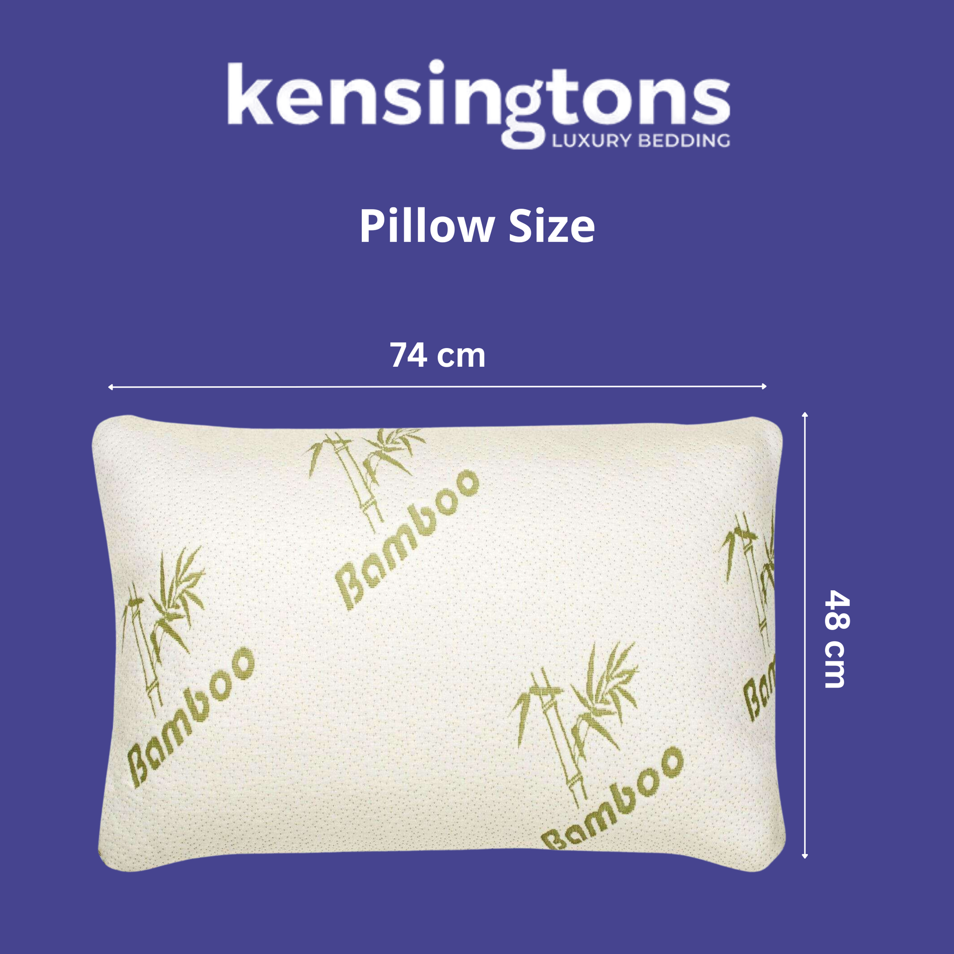 100% Natural Bamboo Pillow – Kensingtons Bedding