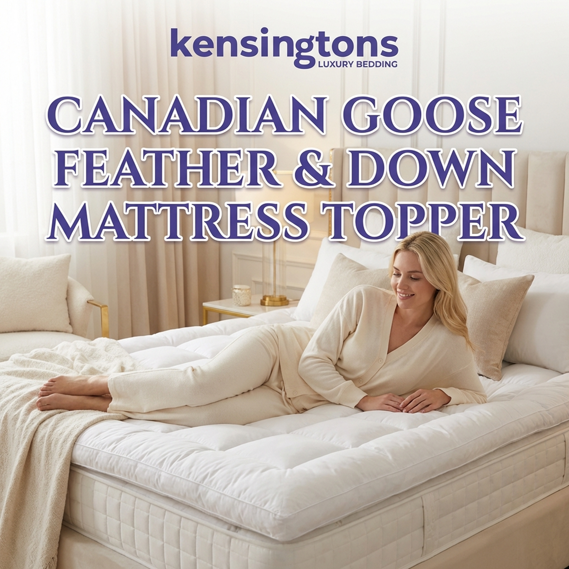 Canadian Goose Feather & Down Mattress Topper