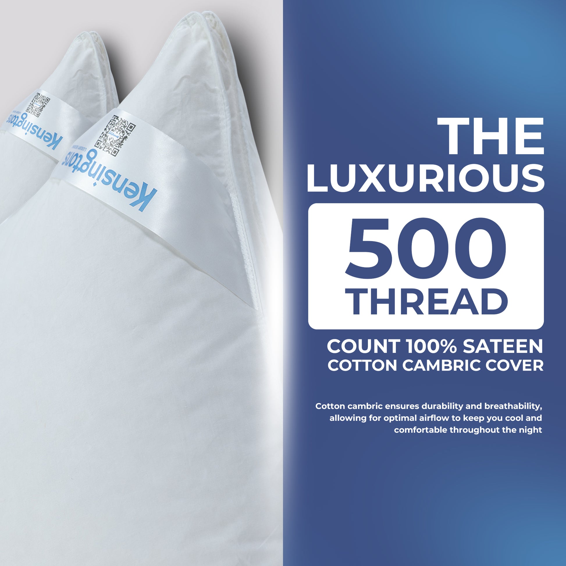 100% Austrian Goose Down Pillow