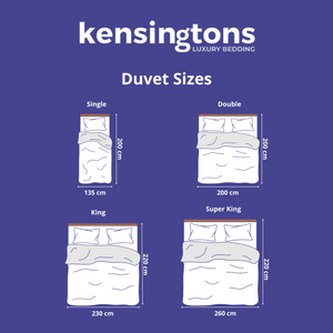 100% Mulberry Silk Duvets - 10.5 Tog