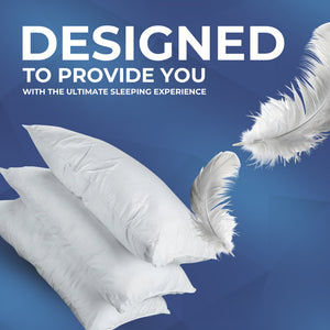 Hungarian Feather & Goose Down Pillow - Hotel Quality