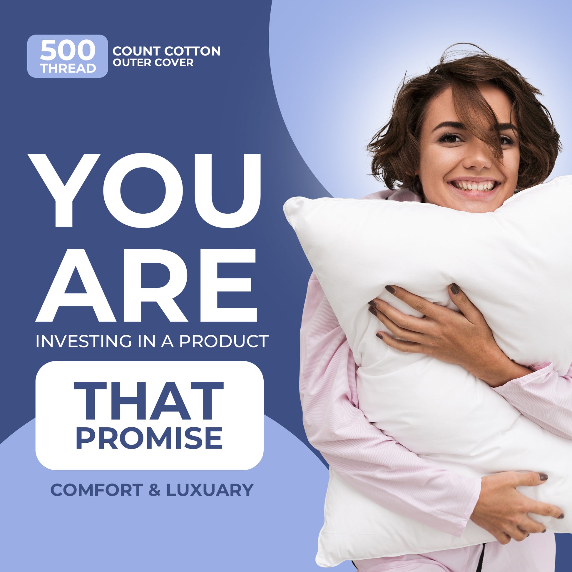 Hungarian Goose Down Pillow