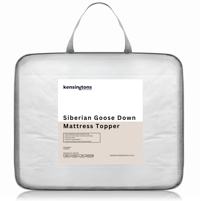 Siberian Goose Down Mattress Topper