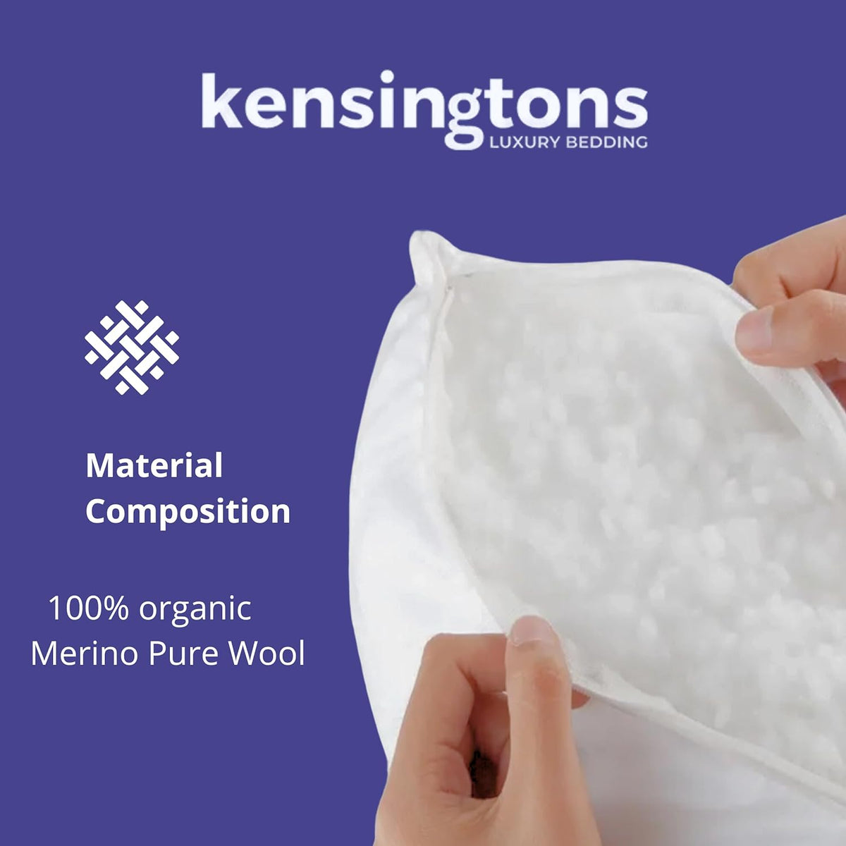 Aazon.co: Woolino attress Topper - Pure Australian Wool Fill and Aazon.co: Woolino attress Topper - Pure Australian Wool Fill and