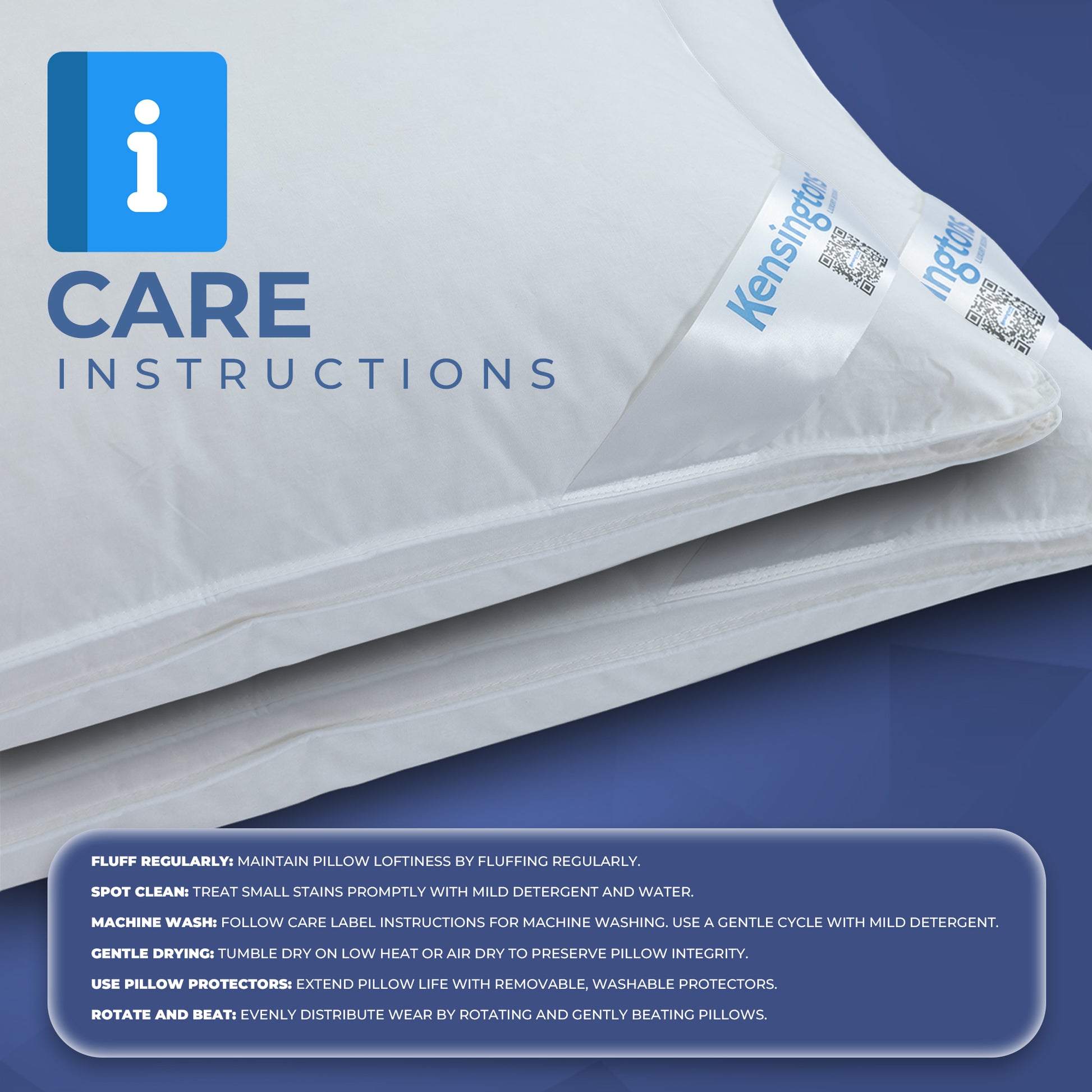 Merino Wool Filled Pillow