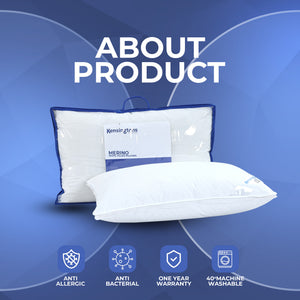 Merino Wool Filled Pillow