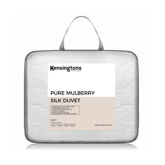 100% Mulberry Silk Duvet - 10.5 Tog