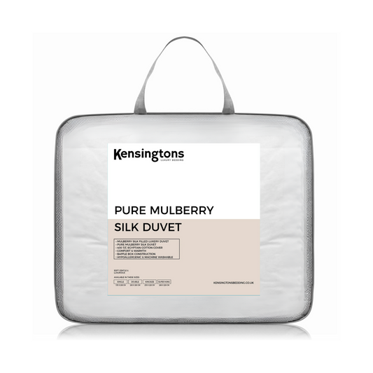 100% Mulberry Silk Duvets - 10.5 Tog