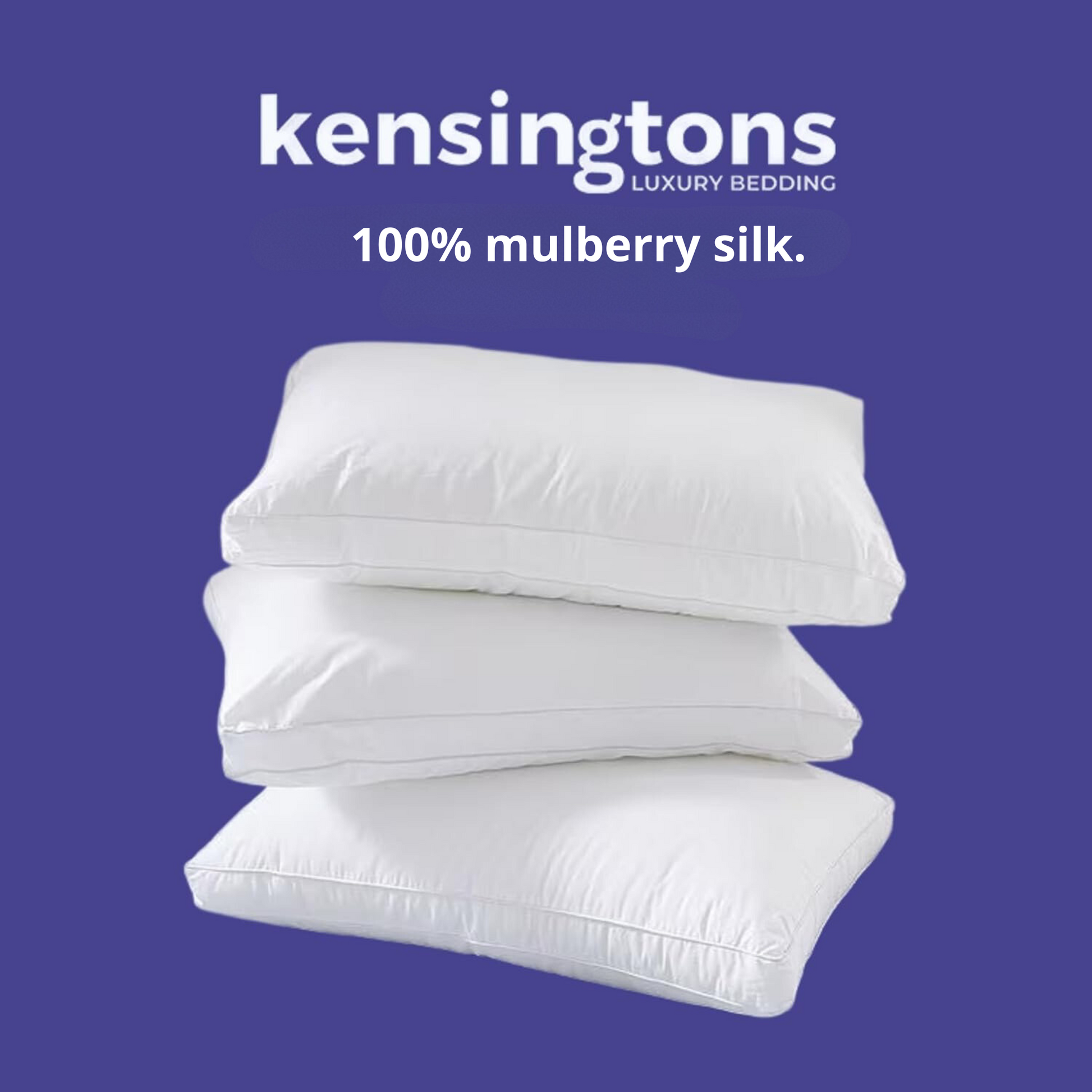 400 T/C Egyptian Cotton Cover Mulberry Silk Box Pillow