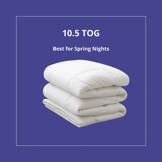 100% Mulberry Silk Duvet - 10.5 Tog
