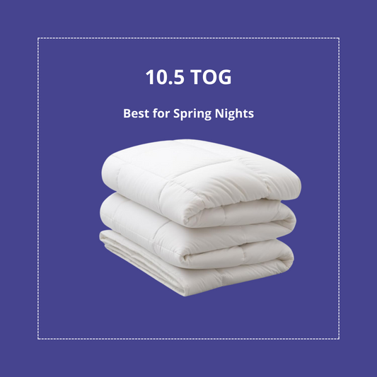 100% Mulberry Silk Duvets - 10.5 Tog