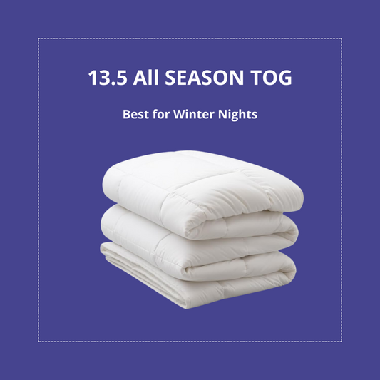 100% Mulberry Silk Duvets - 13.5 All Season Tog