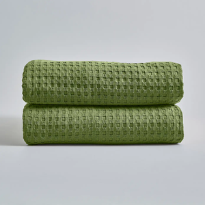 Cotton-Waffle-Throw-Fern